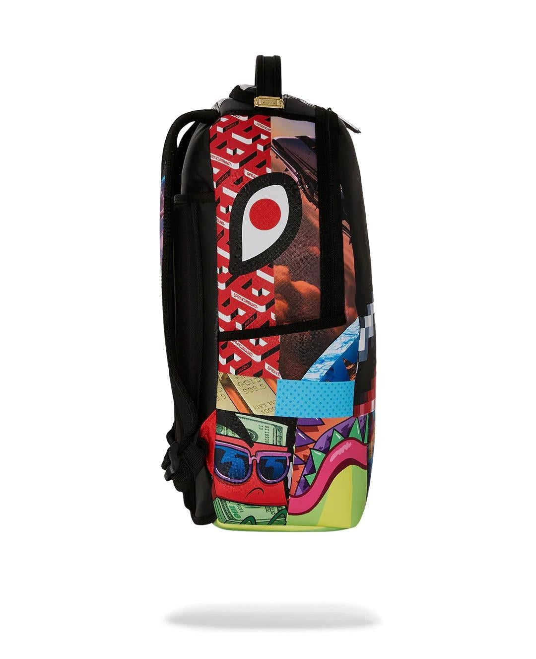 Zaino Sprayground nero Block party dlxv backpack