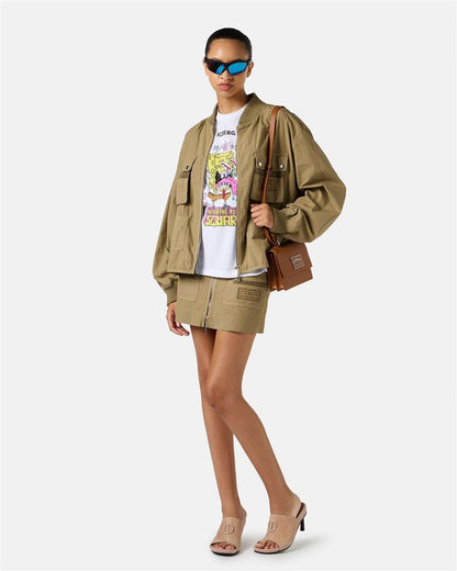T-Shirt Iceberg X Spongebob con ricamo e stampa donna