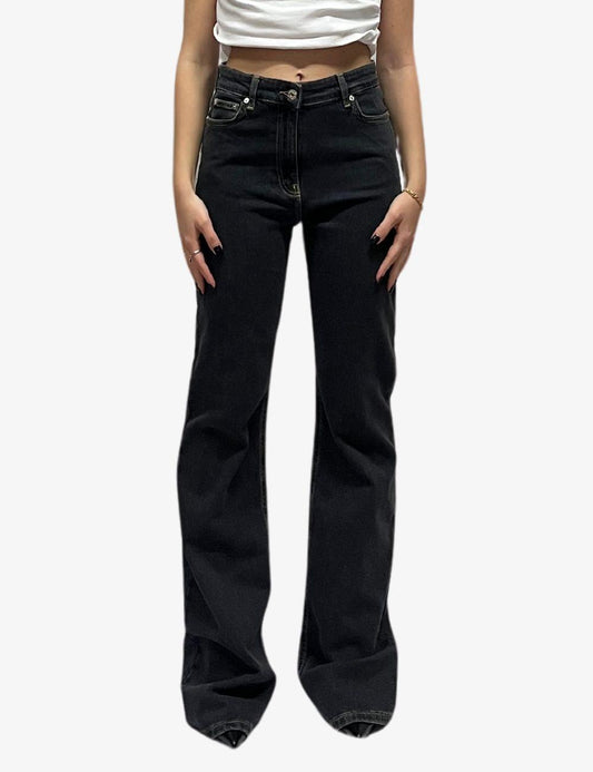 Pantalone Moschino jeans in denim stretch donna