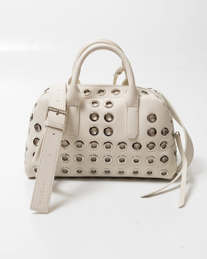 Borsa John Richmond in ecopelle con manici e occhielli metallici donna