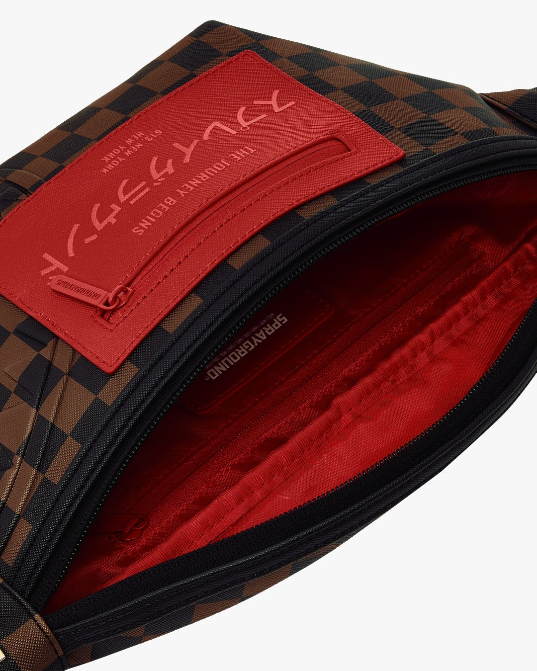 Marsupio Sprayground marrone RED REDEMPTION PYRAMID SAVVY CROSSBODY 