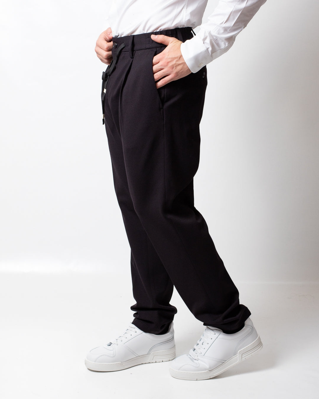 Pantalone Daniele Alessandrini con laccetto uomo