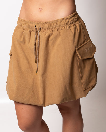 Gonna Disclaimer cargo in velluto donna