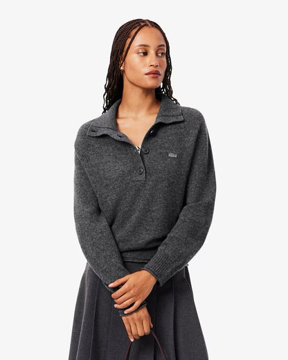 Maglia Lacoste polo in lana donna