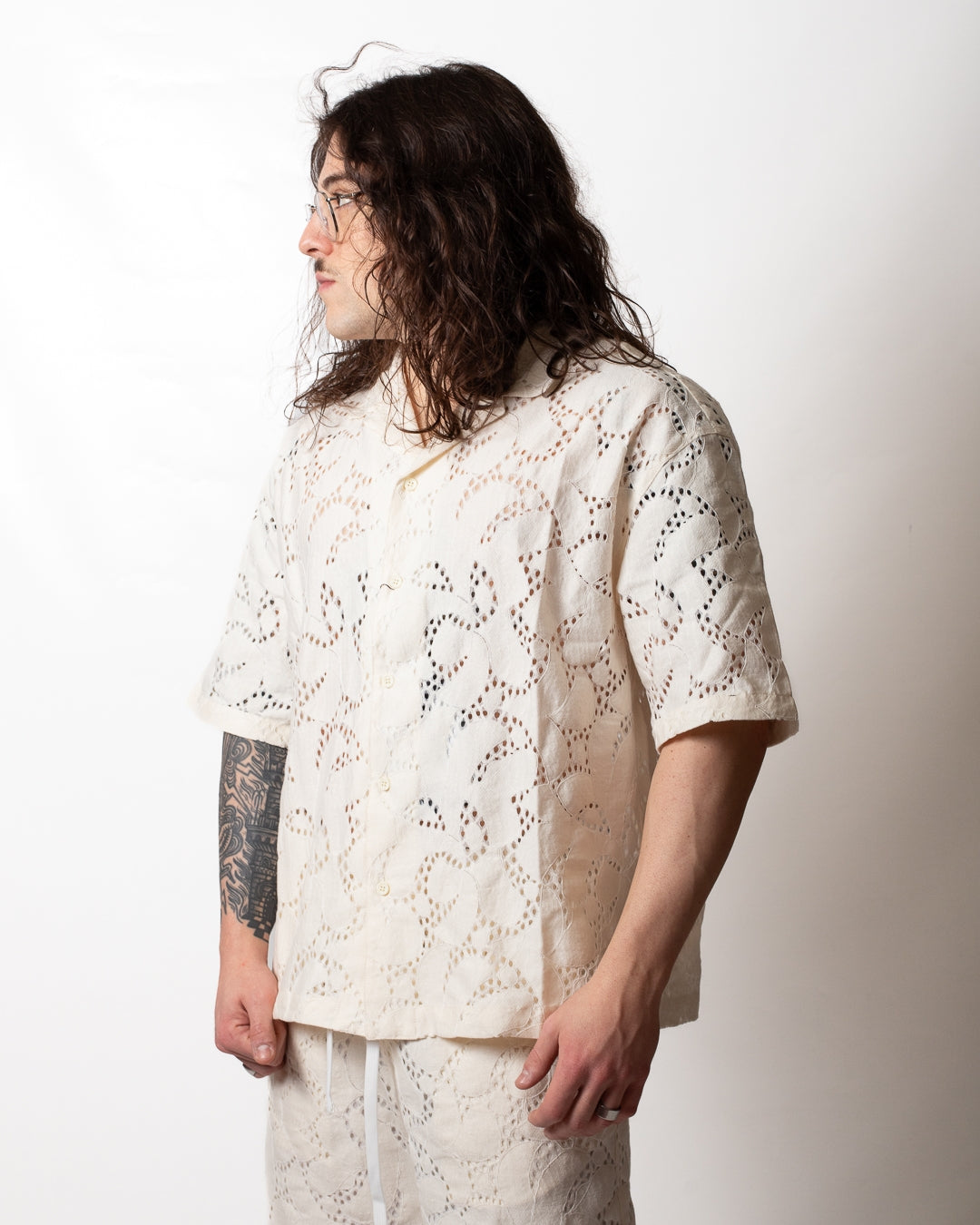 Camicia Just Cavalli in pizzo uomo