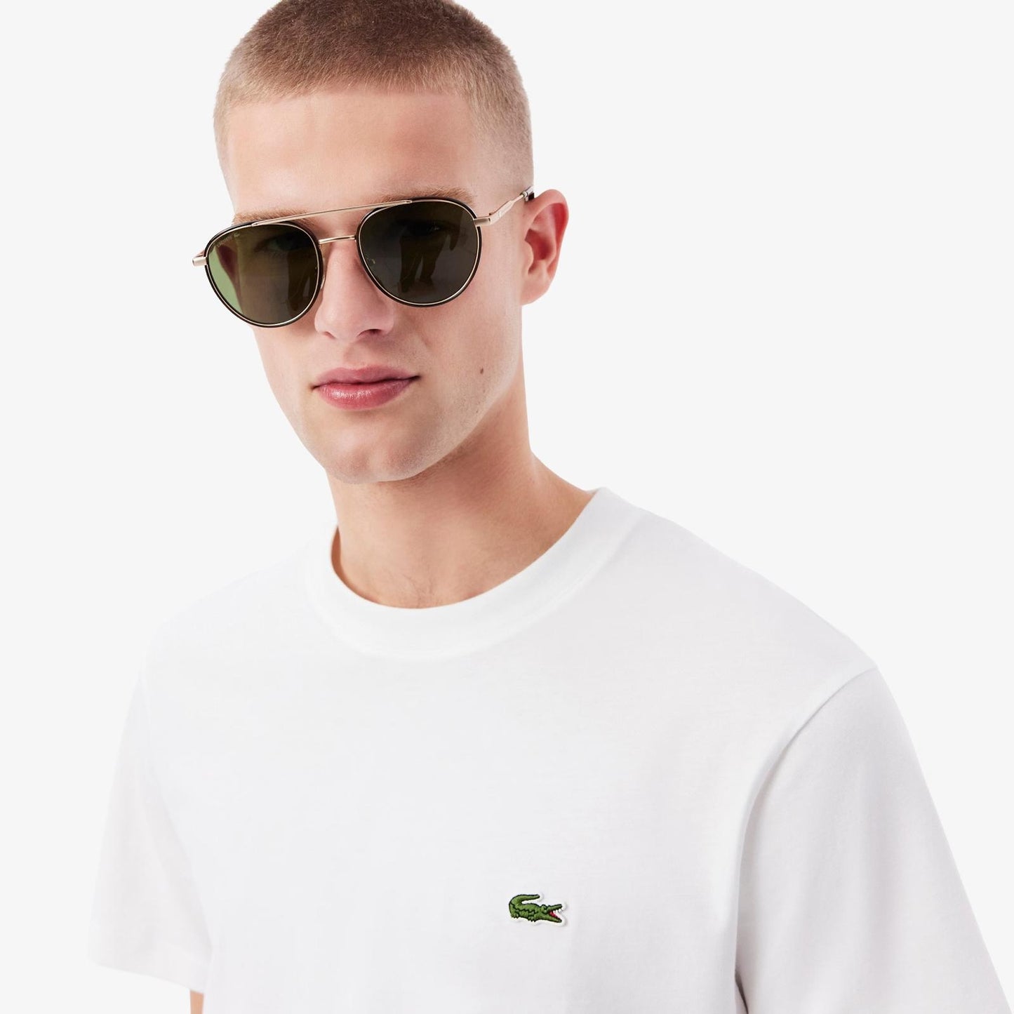 T-Shirt Lacoste "Classic Fit Jersey" uomo
