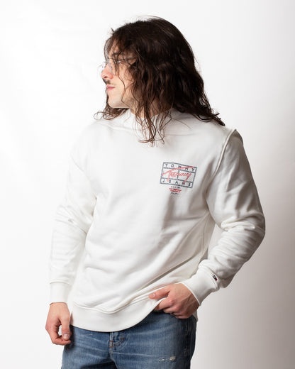 Felpa Tommy Jeans girocollo "Sign Spray" uomo