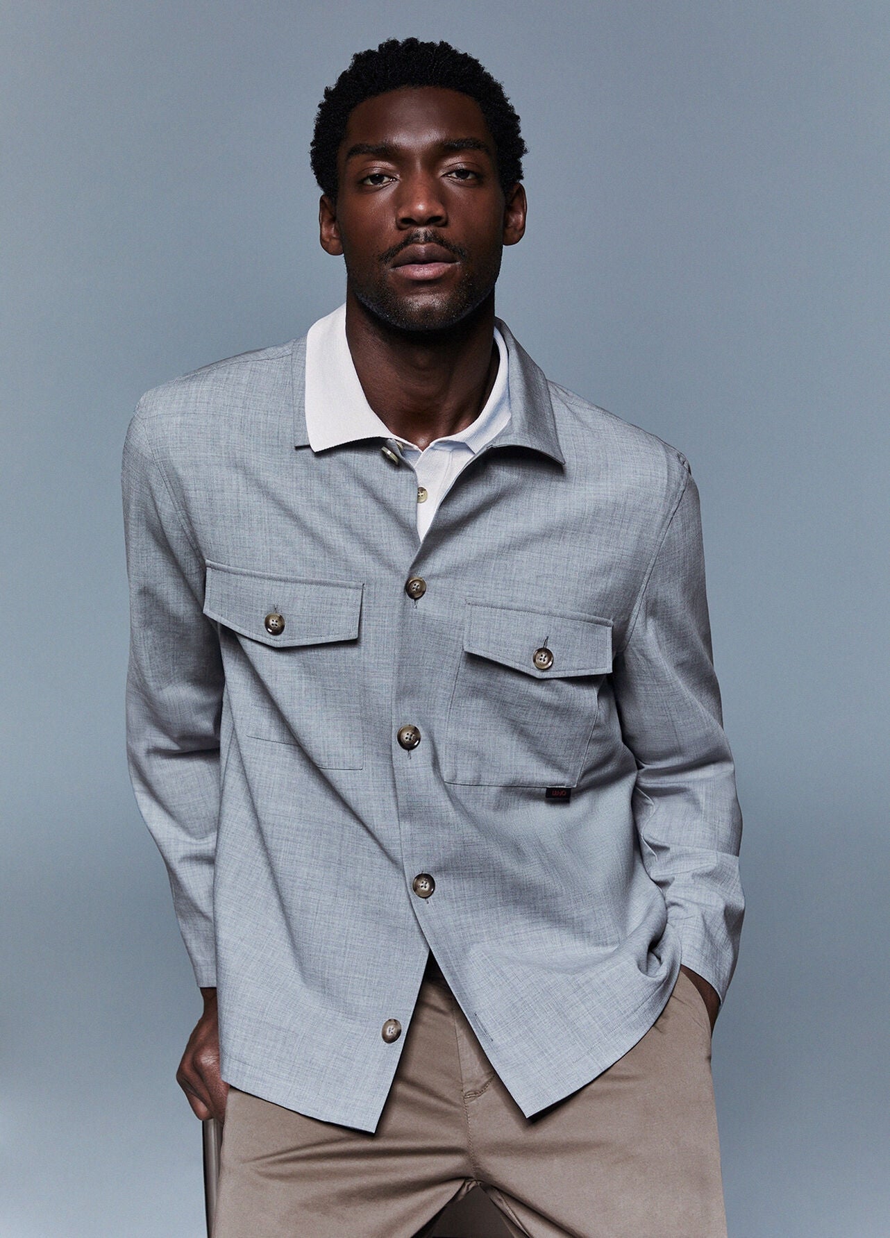 Camicia Liu Jo in misto lana uomo