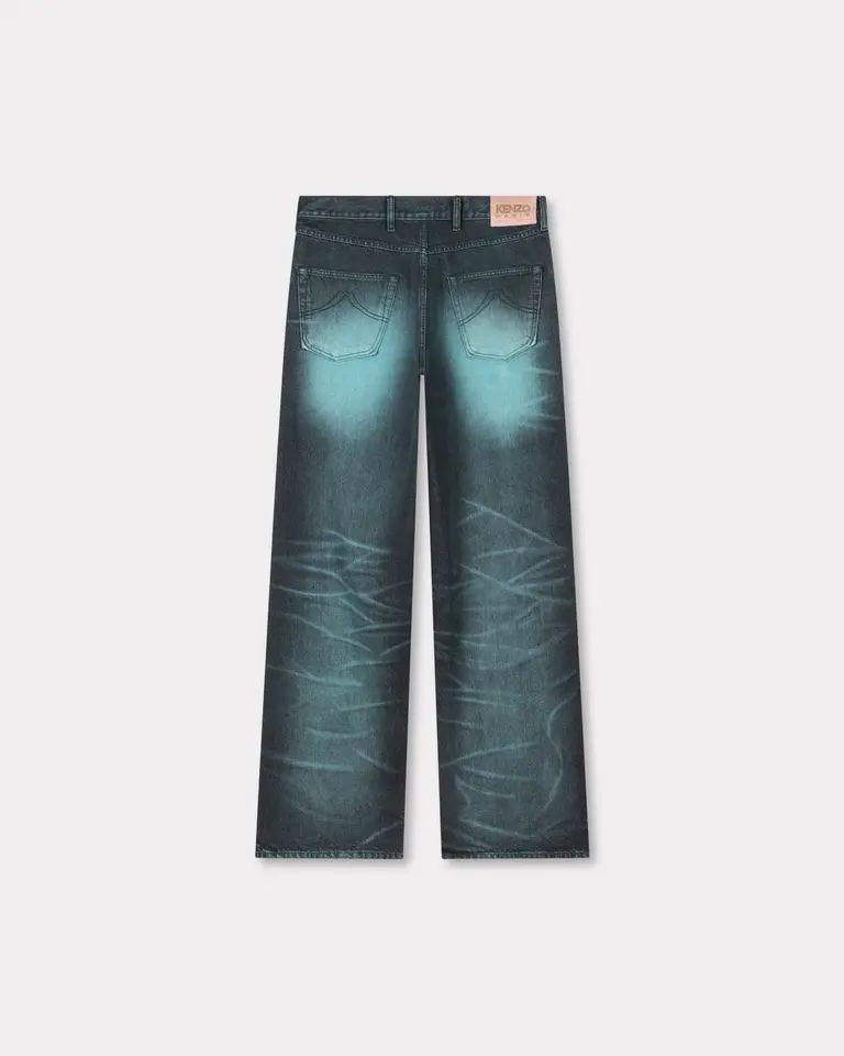 Jeans Kenzo Paris "Turn Up Wide fit" uomo