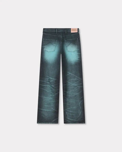 Jeans Kenzo Paris "Turn Up Wide fit" uomo