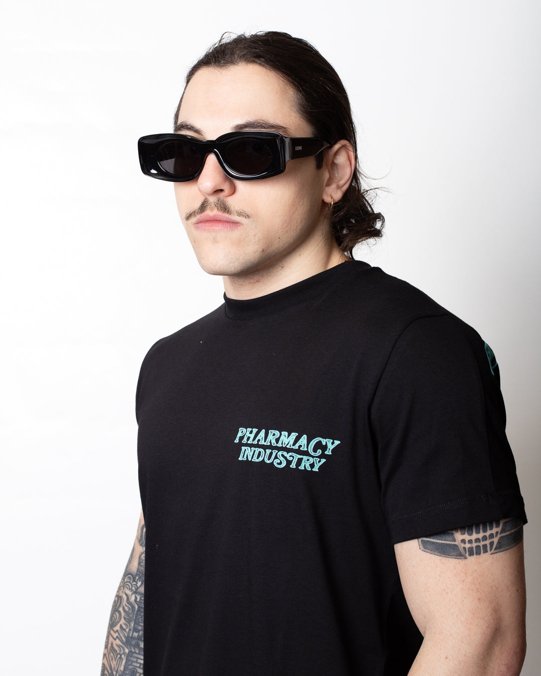 T-Shirt Pharmacy Industry con stampe logate uomo