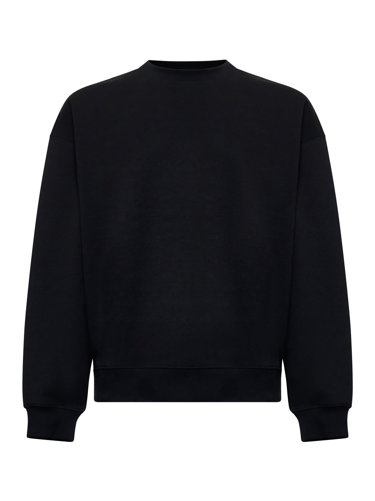 Felpa Richmond X girocollo con logo patch uomo