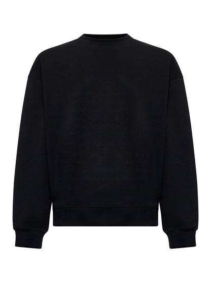 Felpa Richmond X girocollo con logo patch uomo