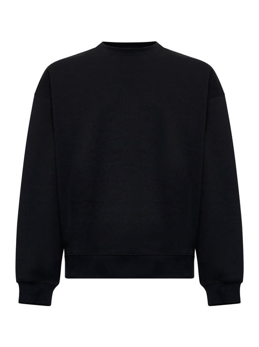Felpa Richmond X girocollo con logo patch uomo