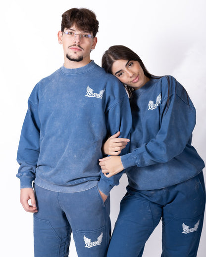 Felpa Barrow con maxi stampa e logo