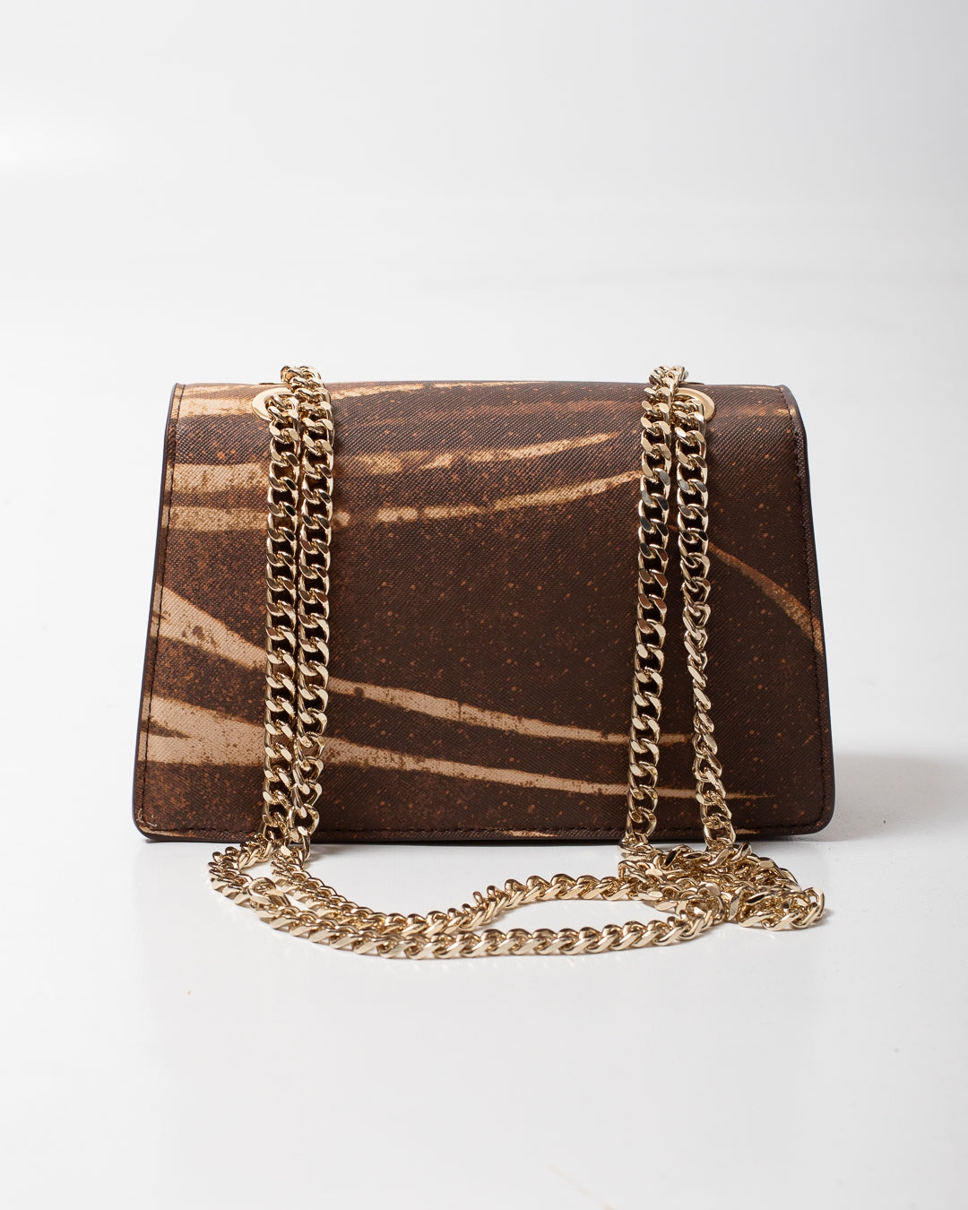 Borsa Just Cavalli in saffiano "Nepal Tiger" donna