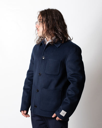 Cappotto Calvin Klein corto in misto lana uomo