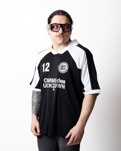 T-Shirt Comme des Fuckdown in poliestere con stampe uomo
