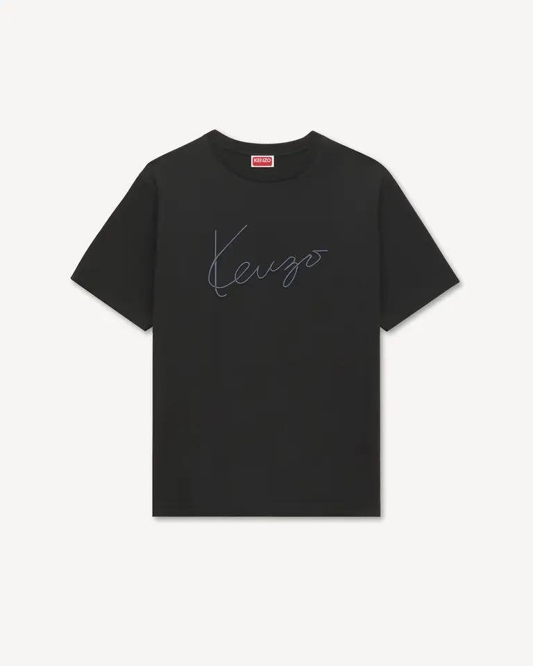 T-shirt Kenzo Paris con logo ricamato