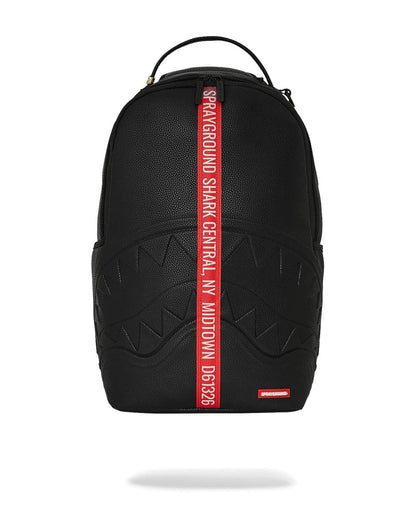 Zaino Sprayground nero Shark central next stop zip dlxsv backpack