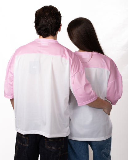 T-Shirt GCDS "Sunset" modello baseball