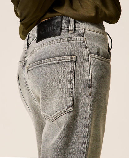 Jeans Twinset Actitude straight con risvolti donna