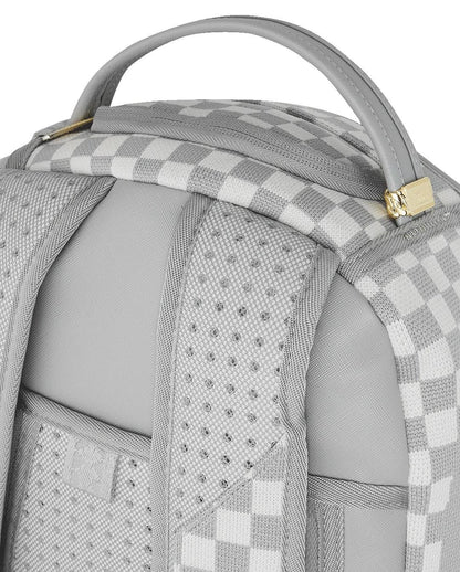 Zaino Sprayground bianco Knit sharks in paris in cream dlx backpack