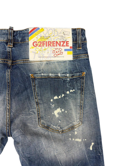 Jeans G2Firenze slim "Cloud" uomo