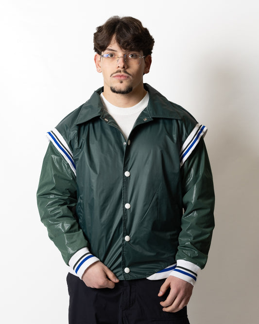 Giubbotto GCDS Essentials logo lounge bomber uomo