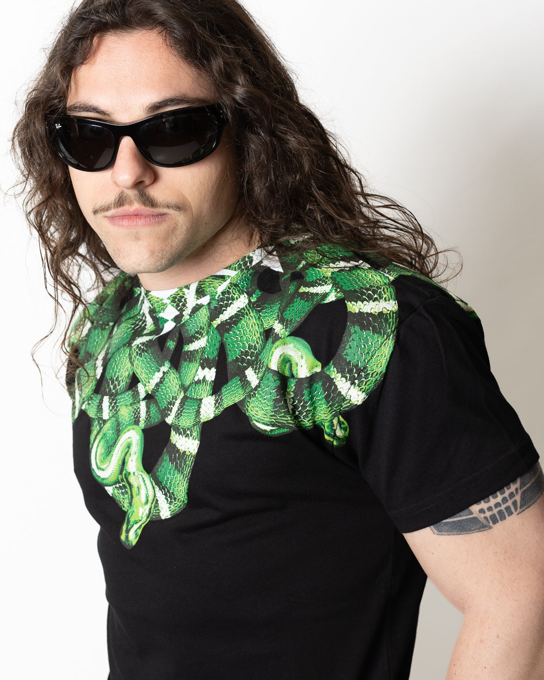 T-Shirt Marcelo Burlon "County Snake" uomo