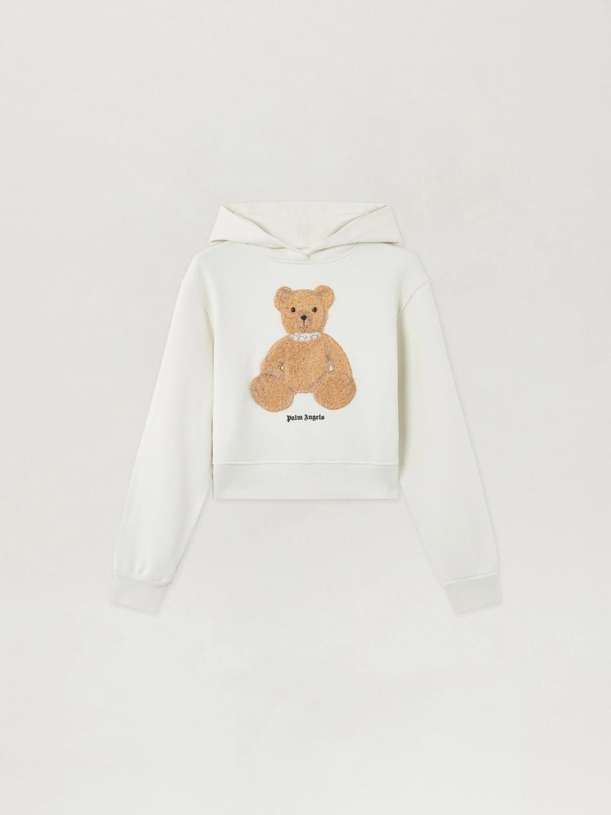 Felpa Palm Angels con cappuccio "Bear Fitted" donna