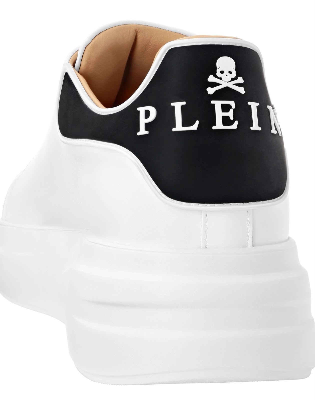 Scarpe Philipp Plein in pelle con logo in rilievo