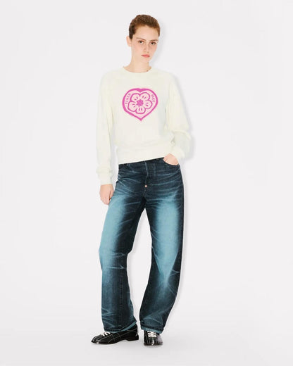 Felpa Kenzo girocollo "Boke Heart Classic" donna