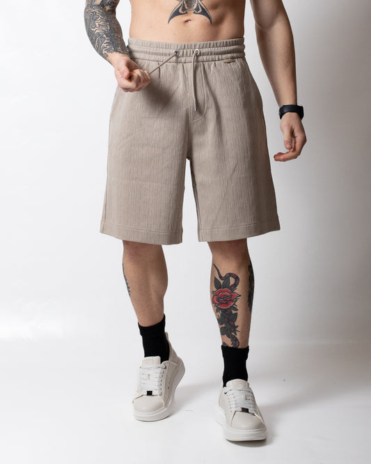 Bermuda Calvin Klein texturizzato in felpa uomo