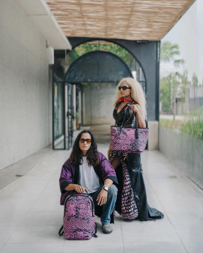 Borsa Sprayground rosa "ORGANZA SHARK TOTE"