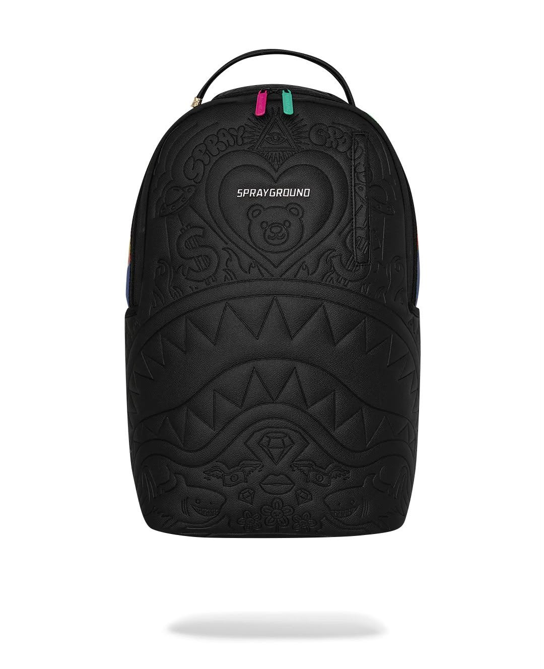 Zaino Sprayground nero INTERESTIING IDEA BACKPACK