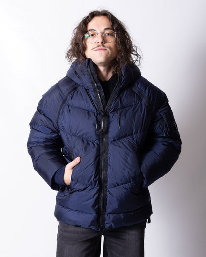 Giubbotto C.P. Company Down Shield Lens Hooded Puffer