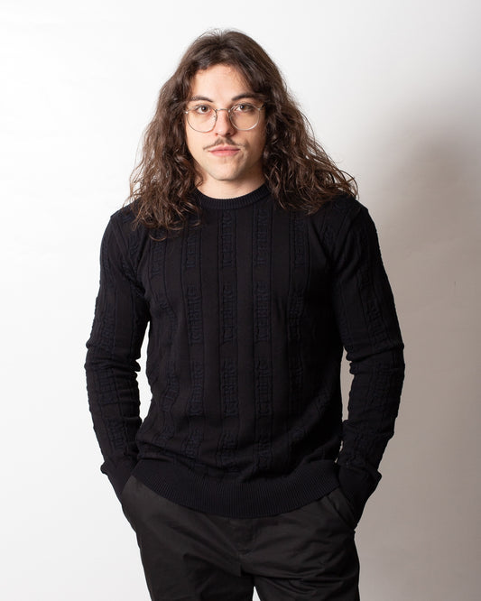 Maglia Iceberg girocollo "Logomania" uomo