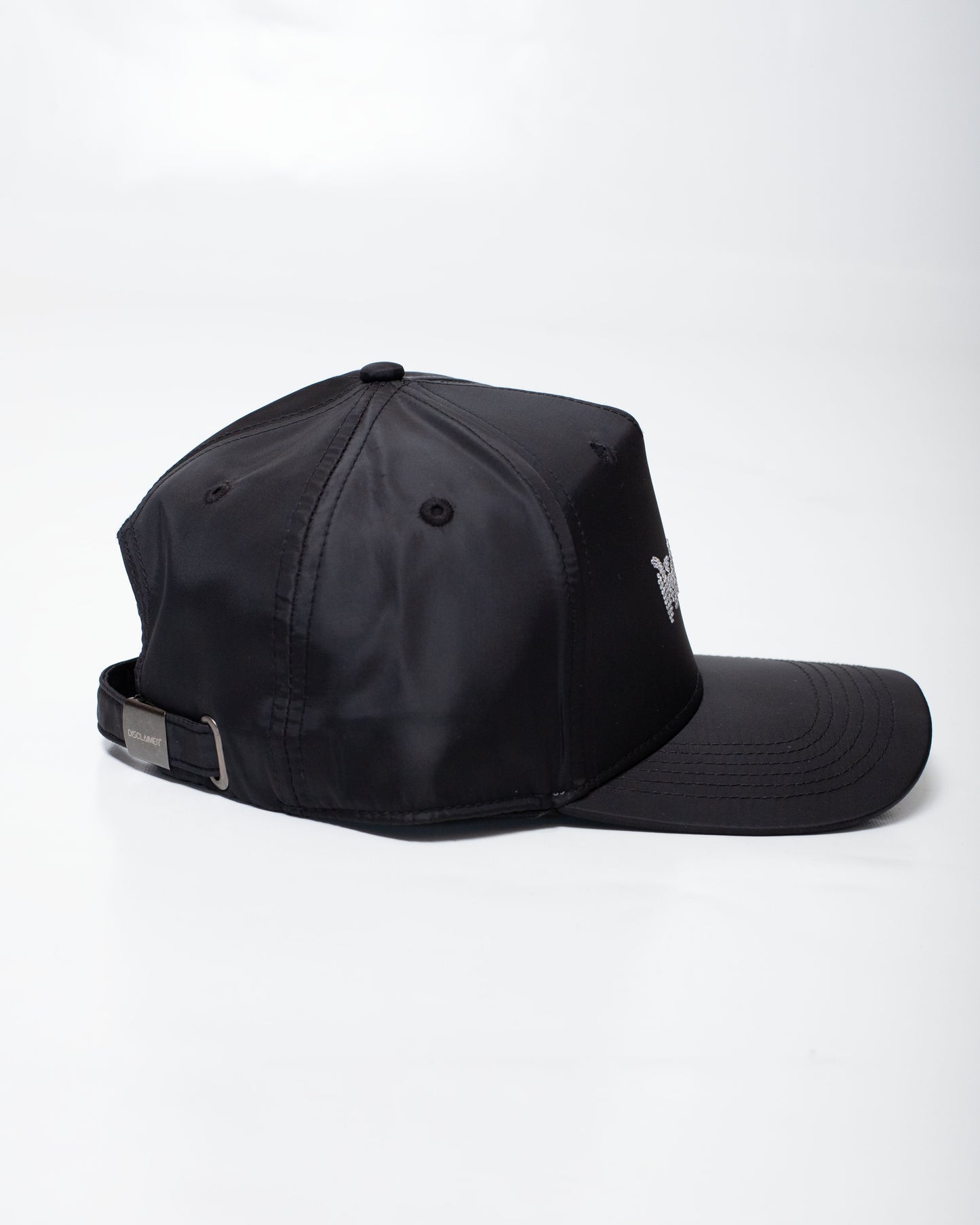 Cappello Disclaimer con visiera e strass