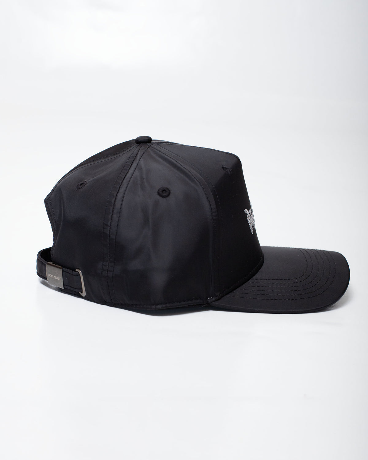 Cappello Disclaimer con visiera e strass