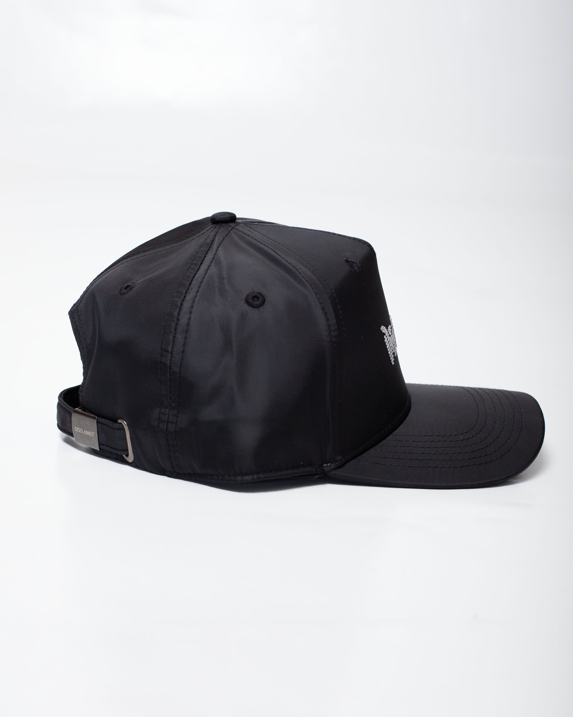 Cappello Disclaimer con visiera e strass