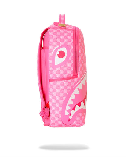 Zaino Sprayground fucsia PINK NEW CHECK FACES BACKPACK