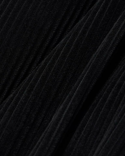 Giubbotto Lacoste in velluto a coste con logo ricamato