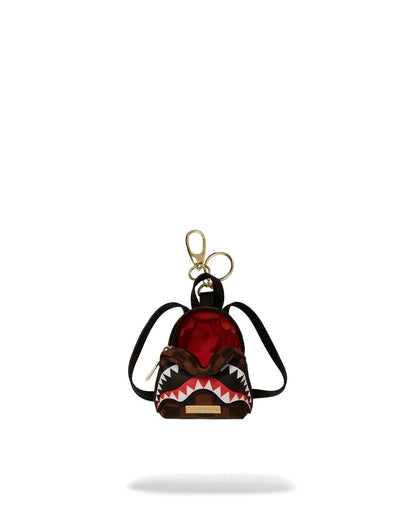 Portachiavi Sprayground marrone Sawtooth sharks in paris backpack keychain