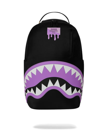 Zaino Sprayground nero SHARK CENTRAL LIGHT PURPLE BACKPACK