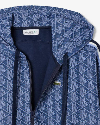 Felpa Lacoste fullzip con cappuccio donna