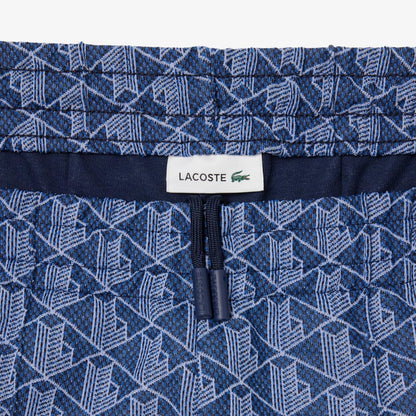 Pantalone Lacoste logato allover donna