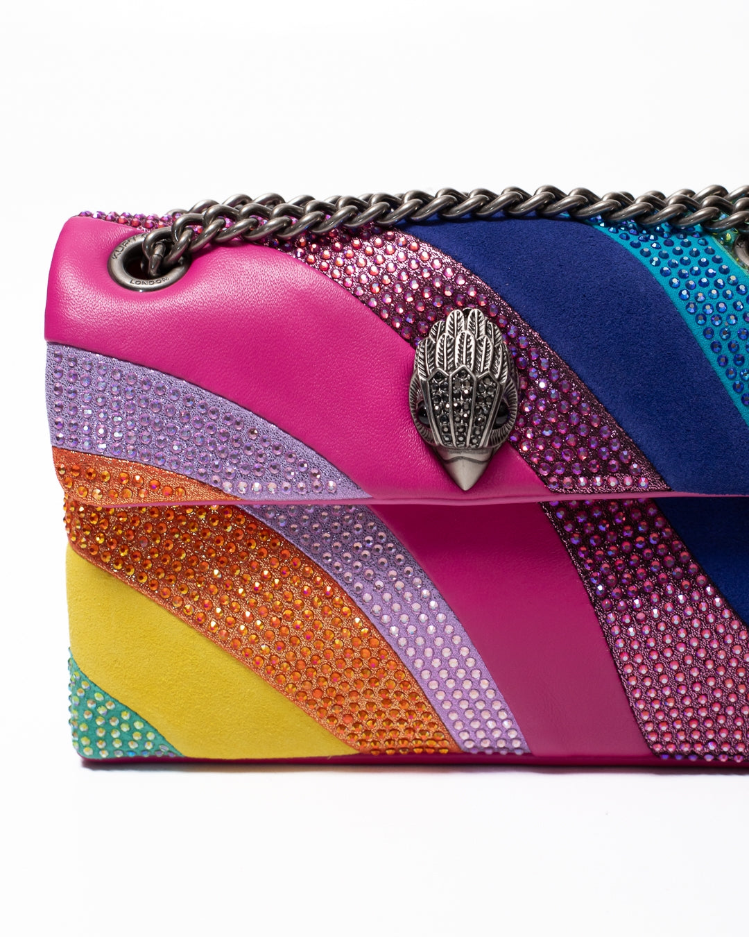 Borsa Kurt Geiger "Mini Kensington Multicolor" donna