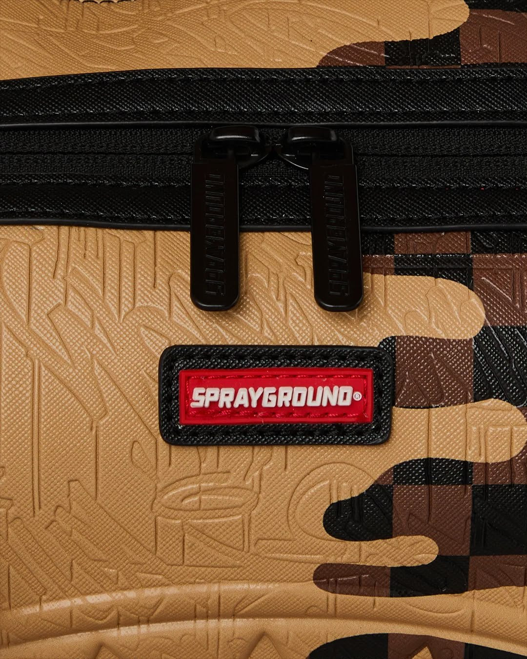 Borsa Sprayground marrone HENNY MELT MINI DUFFLE
