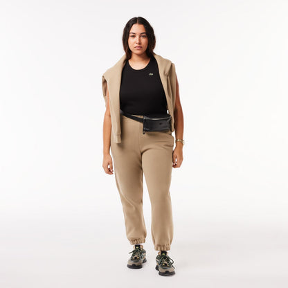 Canotta Lacoste in costina logo classic donna